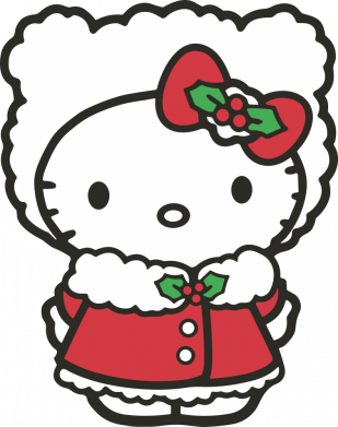 Кружка 320ml Christmas Kitty 2