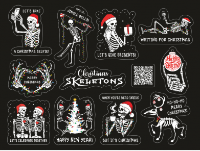 Christmas Skeletons