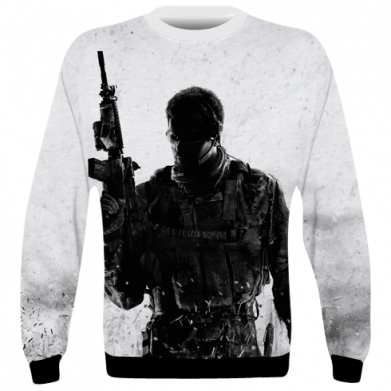 Принт 3D свитшот Call of Duty and hero, Фото № 2 - FATLINE