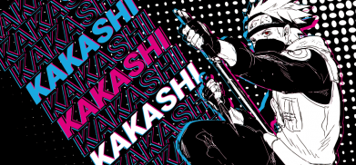 Кружка двоколірна з повною запечаткою Hatake Kakashi 2