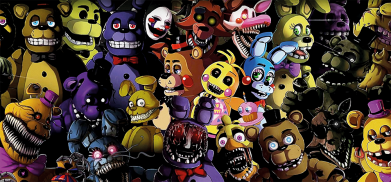 3D пенал FNAF Animatronics 2
