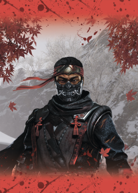 Чохол з розділу Ghost of Tsushima Ghost of Tsushima 3D для Xiaomi Redmi Note 9 / Redmi 10X 2