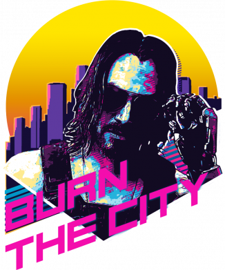 Термобутылка Viano Civerpunk 2077 Keanu Reeves 2