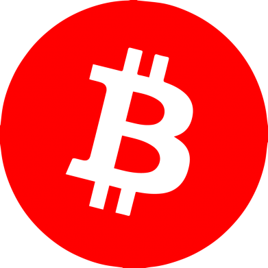 Мужская майка Биткоин лого 2