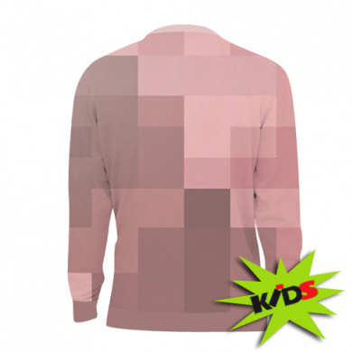 Детский 3D свитшот Pig from minecraft 2