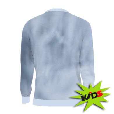 Детский 3D свитшот Снежная рысь 2