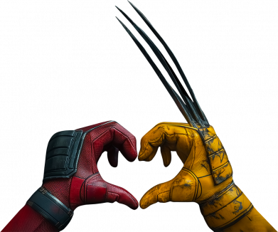 Принт Чехол для Xiaomi Redmi 6A Deadpool and Wolverine hands, Фото № 2 - FATLINE