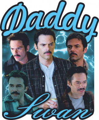 Кружка с ручкой в виде сердца Daddy Swan 2