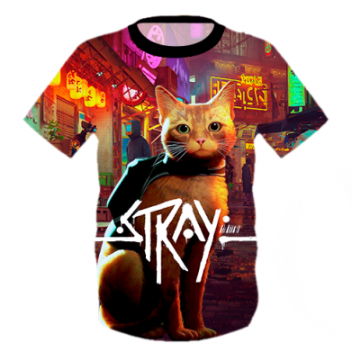 Принт Дитяча футболка 3D Stray game, Фото № 2 - FATLINE