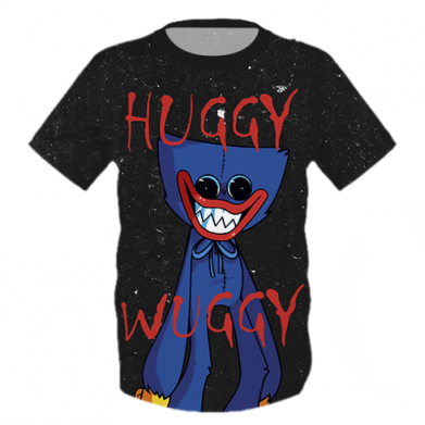 Принт Дитяча футболка 3D Poppy Huggy Wuggy, Фото № 2 - FATLINE