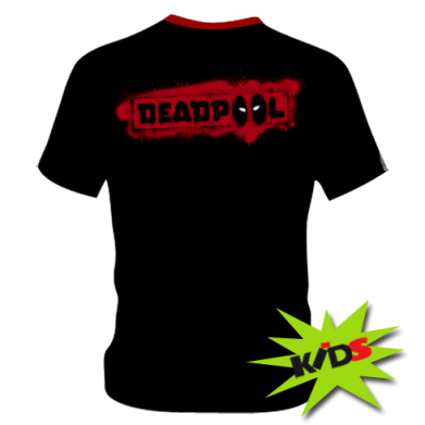 Дитяча футболка 3D Deadpool shoots 2