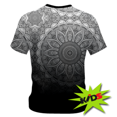 Дитяча футболка 3D Mandala gradient 2