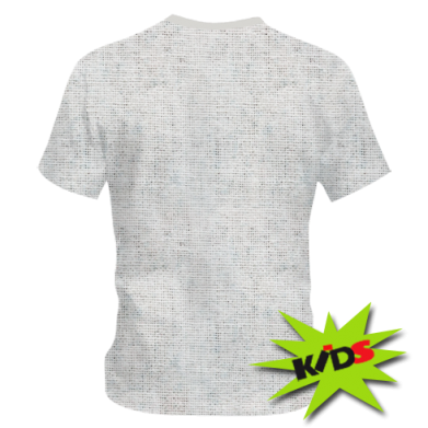 Дитяча футболка 3D Квітучий Герб Льон 2