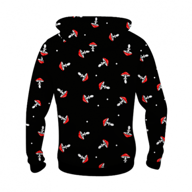 Дитяча 3D худі Мухоморы 2