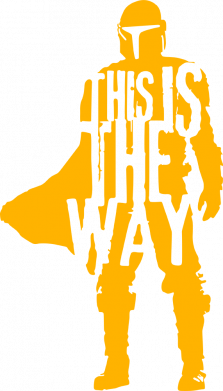 Мужская майка Din Djarin This Is The Way 2