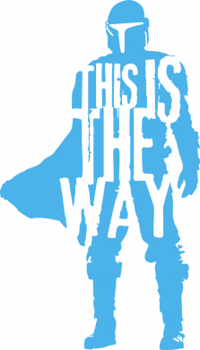 М'яка іграшка Котик Din Djarin This Is The Way 2