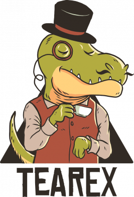 Принт Детский костюм Dinosaur with tea, Фото № 2 - FATLINE