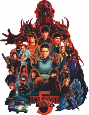 Мужская футболка Stedman Stranger Things 5 Season 2