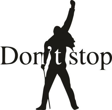 Принт Кружка 320ml Queen Don't stop, Фото № 2 - FATLINE