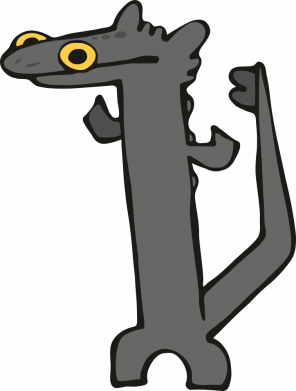 Мем танцюючий дракончик