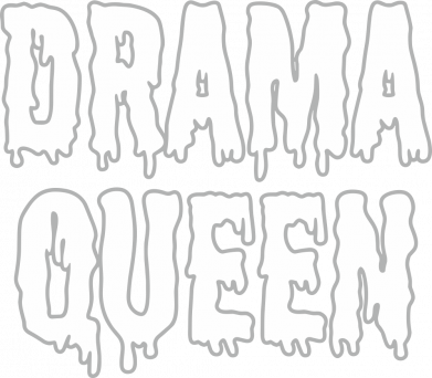 Женская футболка Drama Queen scream 2