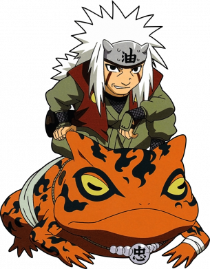 Кружка-хамелеон Jiraiya and Gamabunta 2