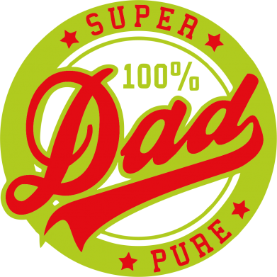 Мужская майка Super Dad Pure 100% 2
