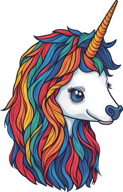 Веселковий єдиноріг