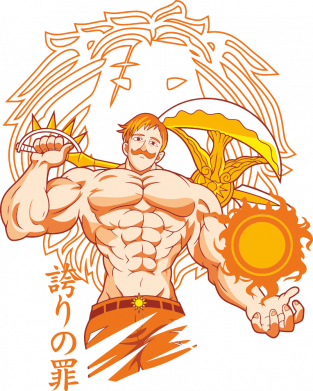 Чохол з розділу Сім смертних гріхів Есканор для Apple iPhone 15 Pro 2