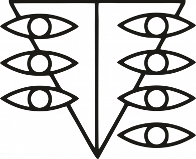 Жетон армейский Genesis Evangelion Seele logo 2