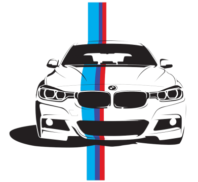 Принт Мужская футболка BMW F30, Фото № 2 - FatLine