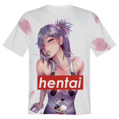 Жіноча 3D футболка Anime hn 2