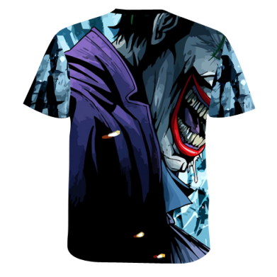 Чоловіча 3D футболка Джокер 2