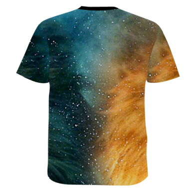 Мужская 3D футболка Лео 2