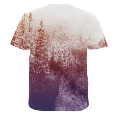 Мужская 3D футболка Wolf art 2