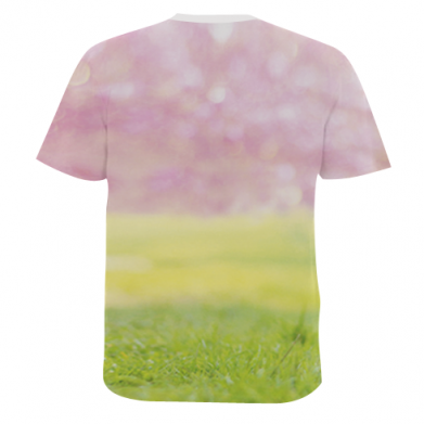 Мужская 3D футболка Akita Inu 2