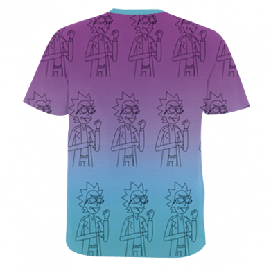 Чоловіча 3D футболка Rick Pop Art 2