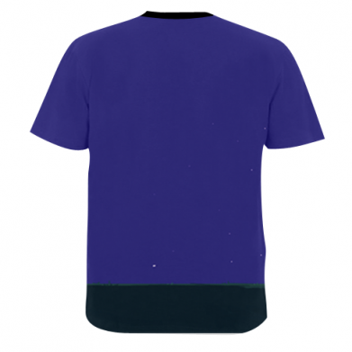 Мужская 3D футболка Куринный обед в пабе 2