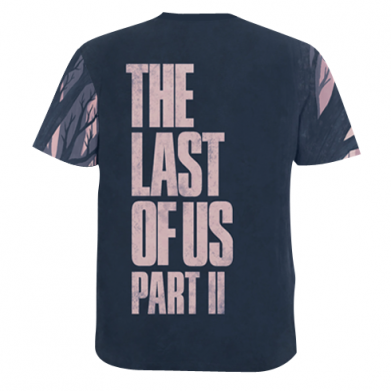 Мужская 3D футболка The last of us part 2 2