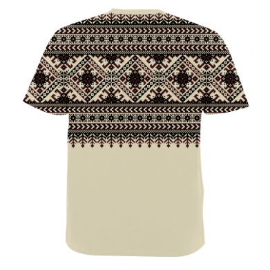 Чоловіча 3D футболка Pattern Ukraine 1 2