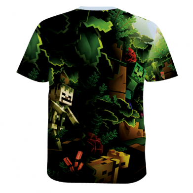 Чоловіча 3D футболка Minecraft: Dungeons, An Adventure Game 2