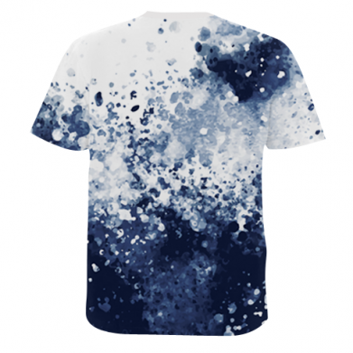 Мужская 3D футболка Fans of fishing 2