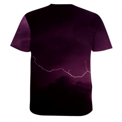 Мужская 3D футболка Thunderstorm 2