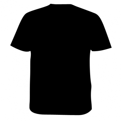 Мужская 3D футболка Black costume 2