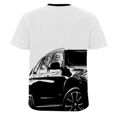 Мужская 3D футболка Bmw 2