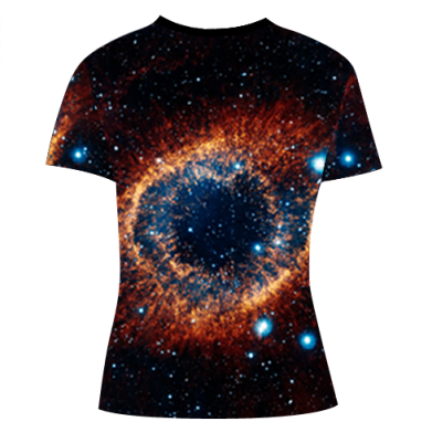 Женская 3D футболка Cote Astronaut 2