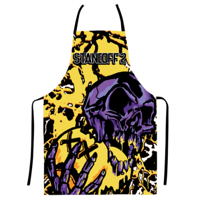 Принт 3D фартук Stanoff 2 skull, Фото № 1 - FATLINE