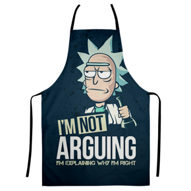 Принт 3D фартук I'm not arguing, Фото № 1 - FATLINE