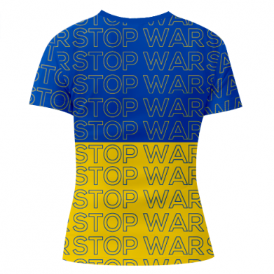 Жіноча 3D футболка Stop War Stop War 2