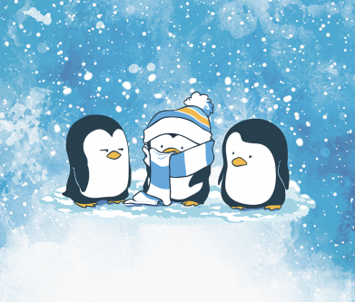 Принт Прапор Frozen Penguin, Фото № 2 - FATLINE